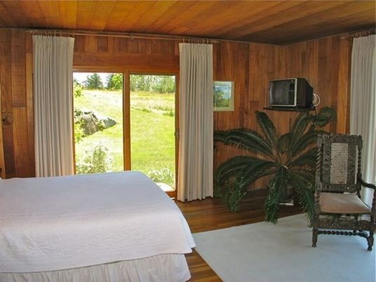 Interior, Bedroom, Wood Texture Flooring, Wooden Ceilings, Wooden Walls