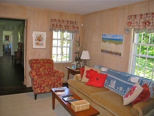 Interior, Living room, Home Office, Wooden Walls