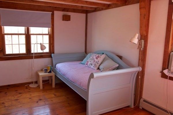 Interior, Bedroom, Wood Texture Flooring, Wooden Beams