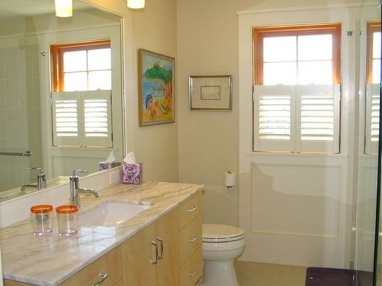 Interior, Bathroom, Recessed Lighting, Glass Shower, Tile Countertops, Ceramic Tile