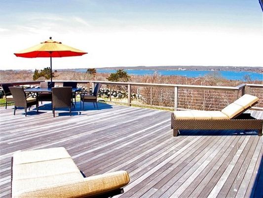 Exterior, Wood Texture Flooring, Water