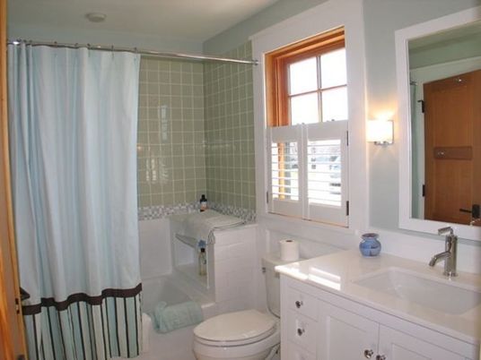 Interior, Bathroom, Recessed Lighting, Glass Shower, Tile Countertops, Ceramic Tile