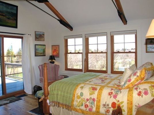 Interior, Bedroom, Wood Texture Flooring, Wooden Beams