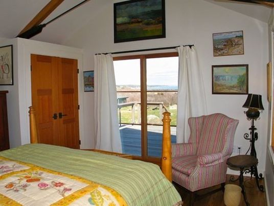 Interior, Bedroom, Wooden Beams, Water