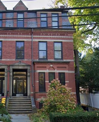 Exterior, Facade, Brick Facade, Rowhouse