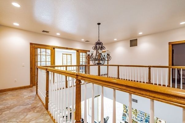 Chandelier, Interior, Recessed Lighting