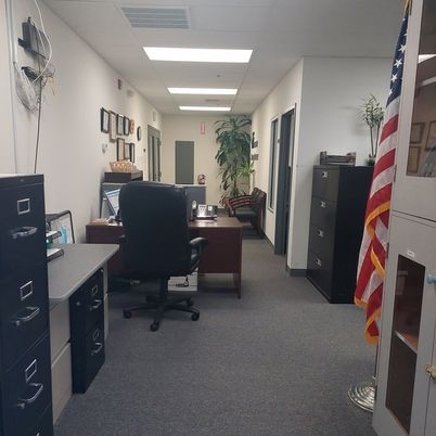 Home Office, Interior, Recessed Lighting