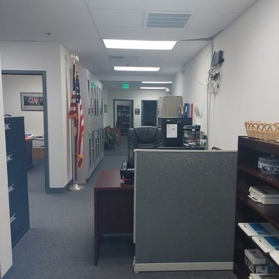 Home Office, Interior, Recessed Lighting