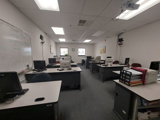 Home Office, Interior, Recessed Lighting