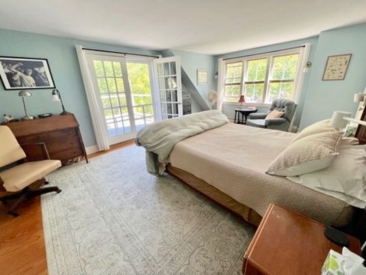 Interior, Bedroom, Wood Texture Flooring, Living room