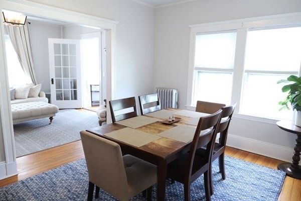 Dining room, Interior, Wood Texture Flooring