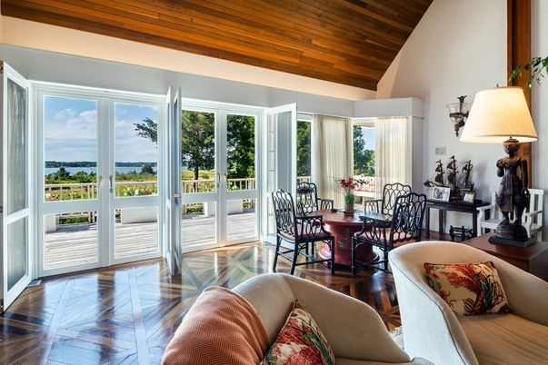 Dining room, Interior, Living room, Wooden Ceilings, Wood Texture Flooring