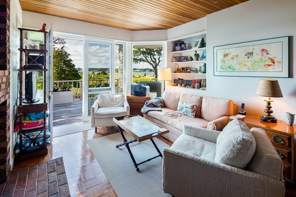 Interior, Living room, Wooden Ceilings, Wood Texture Flooring