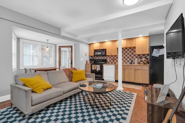 Interior, Kitchen, Living room, Pendant Lights