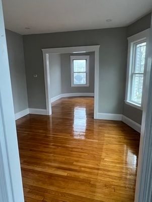 Interior, Empty room, Wood Texture Flooring, Recessed Lighting