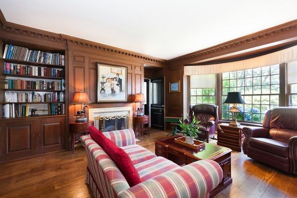 Fireplace, Interior, Living room, Wood Texture Flooring, Wooden Walls