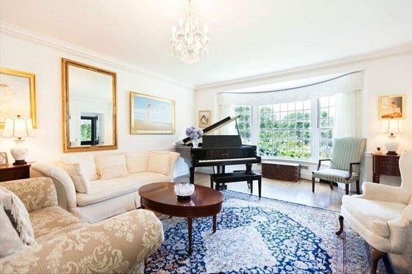 Chandelier, Interior, Living room, Piano, Wood Texture Flooring