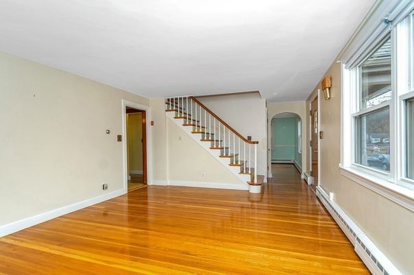 Empty room, Interior, Wood Texture Flooring
