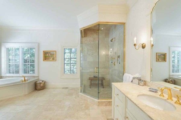 Bathroom, Glass Shower, Interior