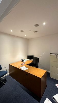 Home Office, Interior, Recessed Lighting