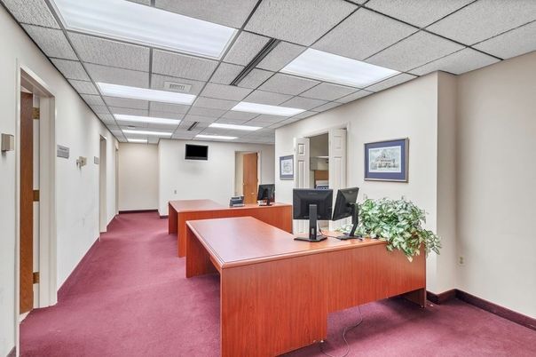 Home Office, Interior, Recessed Lighting