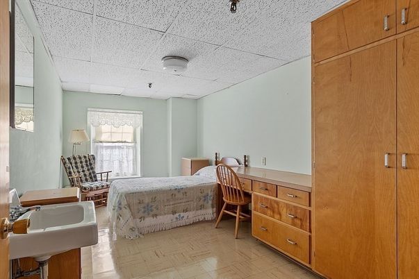 Bedroom, Home Office, Interior, Wood Texture Flooring