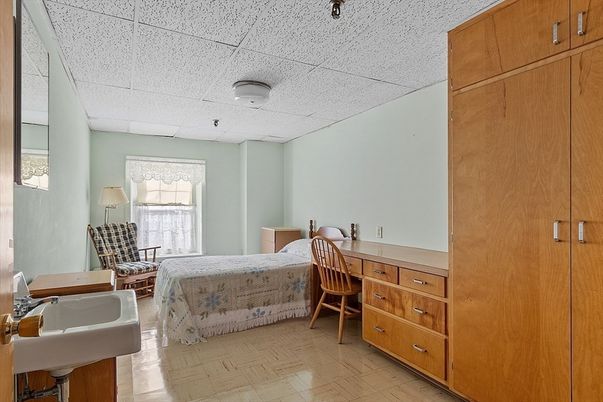 Bedroom, Home Office, Interior, Wood Texture Flooring