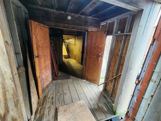 Interior, Wood Texture Flooring, Wooden Walls