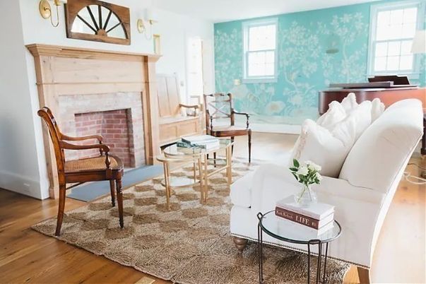 Fireplace, Interior, Living room, Wood Texture Flooring