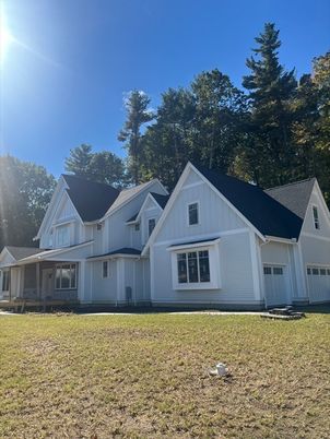 Backyard, Exterior, Facade, Farmhouse