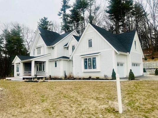 Attached, Backyard, Exterior, Facade, Farmhouse