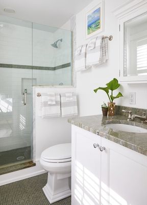 Bathroom, Glass Shower, Interior