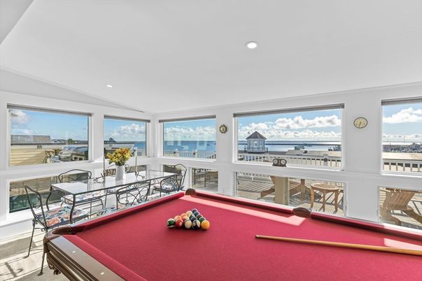 Billiard Table, Game Room, Interior, Recessed Lighting, Water