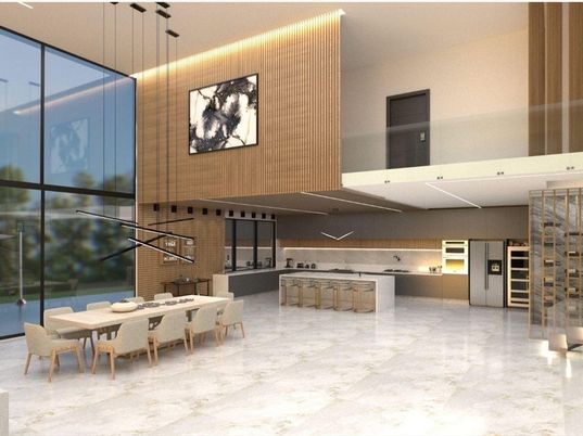 Dining room, Interior, Pendant Lights