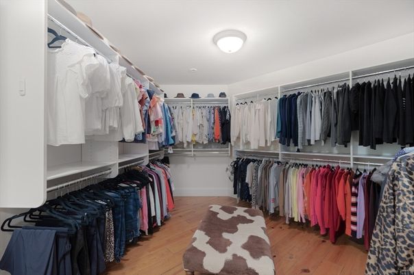 Interior, Walk-in Closets, Wood Texture Flooring