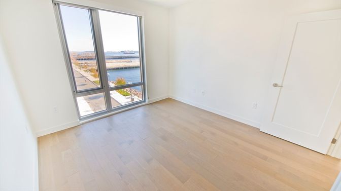 Empty room, Interior, Water, Wood Texture Flooring