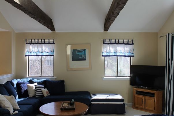 Interior, Living room, Wooden Beams