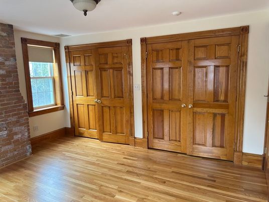Interior, Stone Walls, Wood Texture Flooring