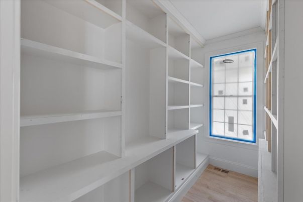 Interior, Walk-in Closets, Wood Texture Flooring