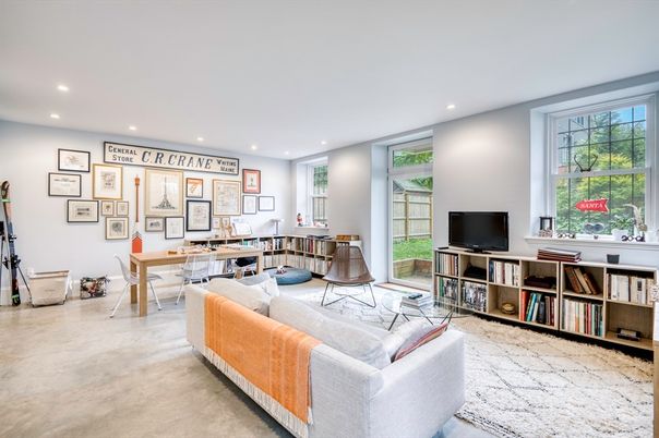 Dining room, Interior, Living room, Recessed Lighting