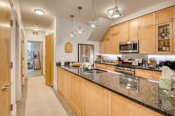 Interior, Kitchen, Pendant Lights
