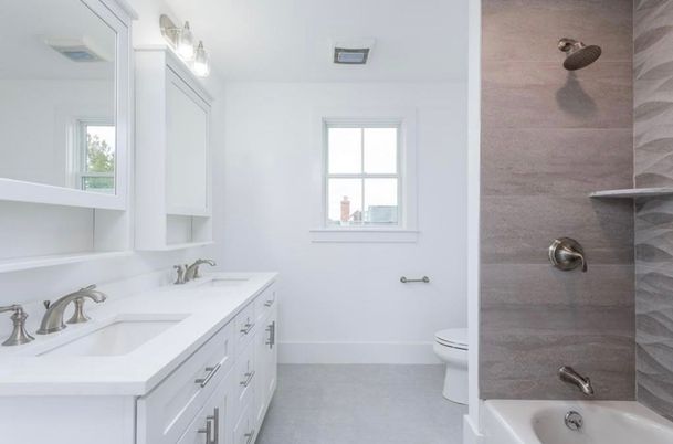 Bathroom, Dual Sink Vanities, Interior