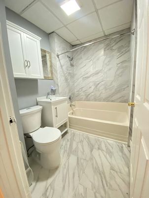 Bathroom, Interior, Marble, Marble Walls