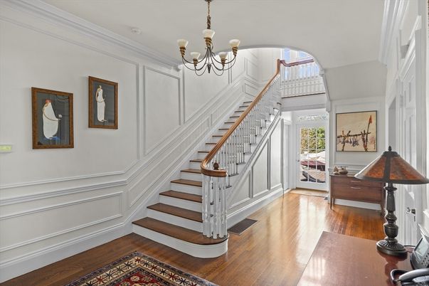 Chandelier, Interior, Wood Texture Flooring