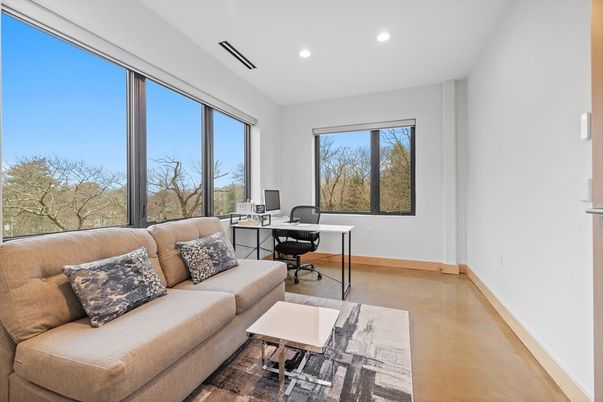 Home Office, Interior, Recessed Lighting