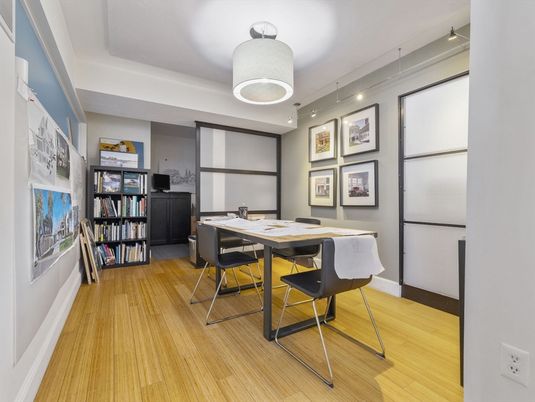 Dining room, Interior, Wood Texture Flooring