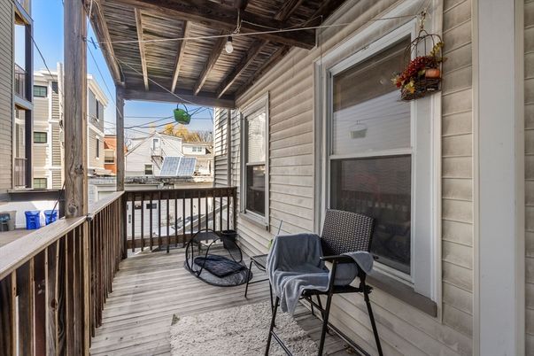 Exterior, Wood Texture Flooring