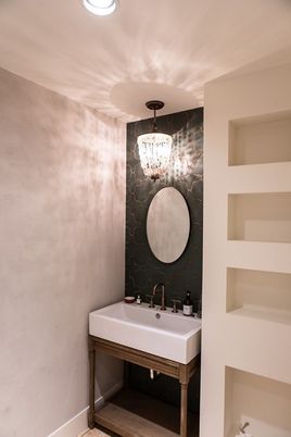 Bathroom, Interior, Recessed Lighting