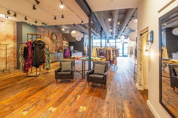 Interior, Stone Walls, Wood Texture Flooring