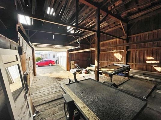 Fitness Equipment, Interior, Wooden Beams, Wood Texture Flooring, Wooden Walls